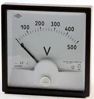 Ц42300 В 1-7,5 2,5 80х80мм Вольтметр переменного тока УТ000017932