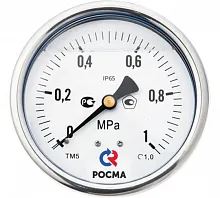 ТМ-521ТЭ.00(0-160)bar.G1/2".150С.1,0  ОШ ГЛИЦЕРИН УТ000019251