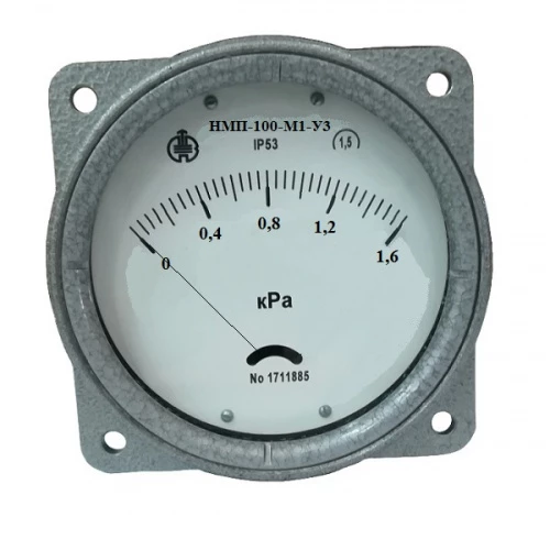 ДНМ-100 +2,5 кПа кл.1,5 Дифманометр-напоромер УТ000001209